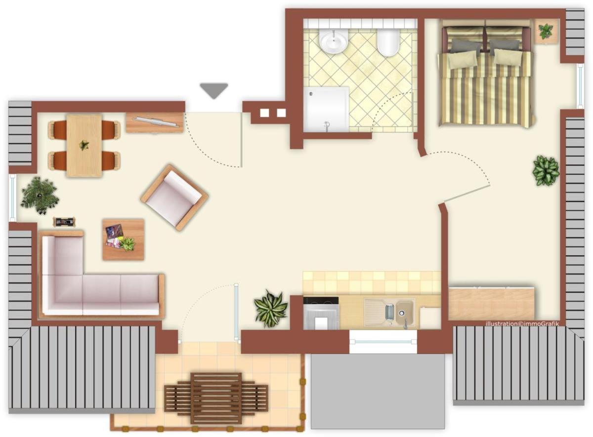 Strandhaus/strandweg